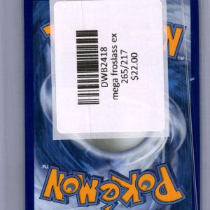 mega froslass ex 265/217 Pokemon card - alternate view