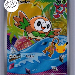Rowlet 043, Promo Pokemon card