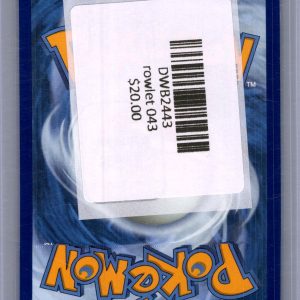 Rowlet 043, Promo Pokemon card - alternate view