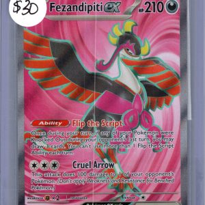 Fezandipiti EX 084/064, Shrouded Fable Pokemon card