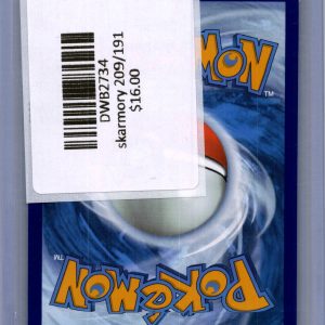 skarmory 209/191 Pokemon card - alternate view
