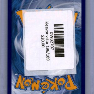 Kleavor VSTAR 196/189, Astral Radiance Pokemon card - alternate view