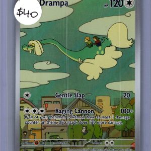 drampa 184/162 Pokemon card