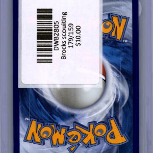 Brock's Scouting 179/159, Journey Together Pokemon card - alternate view