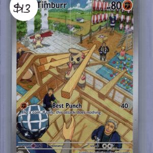Timburr 183/167 Pokemon card