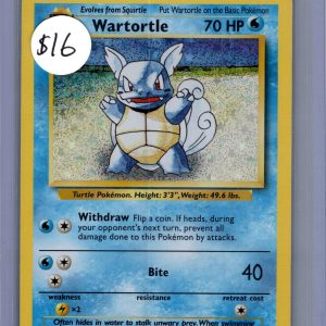 Wartortle 002/034, Classic Collection Pokemon card