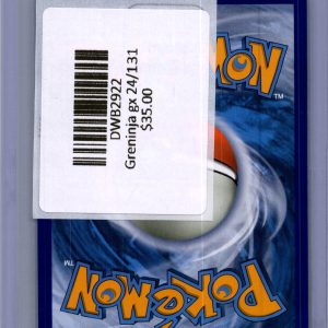 Greninja GX 24/131, Forbidden Light Pokemon card - alternate view