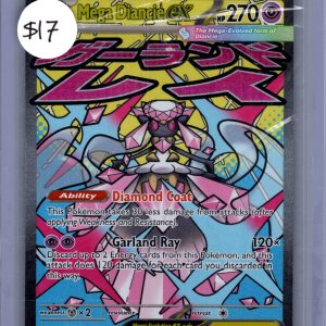 Mega Diancie EX 267/217, Ascended Heroes Pokemon card