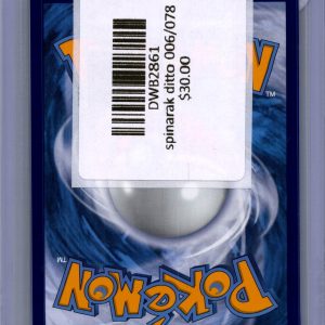 Spinarak Ditto 006/078, Pokemon GO Pokemon card - alternate view