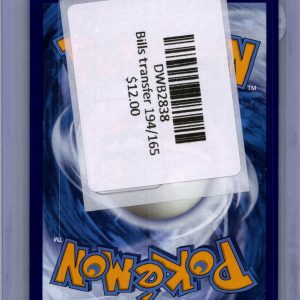 Bill's Transfer 194/165, 151 Pokemon card - alternate view