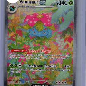 Venusaur ex 198/165 Pokemon card