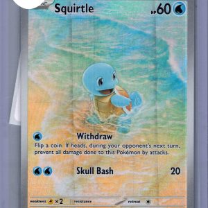 squirtle 170/165 Pokemon card