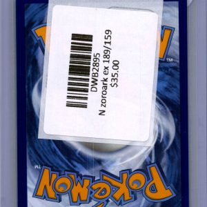 N's Zoroark EX 189/159, Journey Together Pokemon card - alternate view
