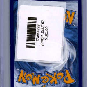 Gengar EX 193/162, Temporal Forces Pokemon card - alternate view