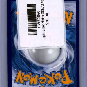 Spinarak Ditto 006/078, Pokemon GO Pokemon card - alternate view