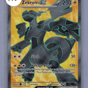 Zekrom EX 158/086, Black Bolt Pokemon card