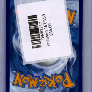 N's Reshiram 167/159, Journey Together Pokemon card - alternate view
