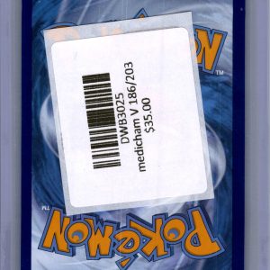 Medicham V 186/203, Evolving Skies Pokemon card - alternate view