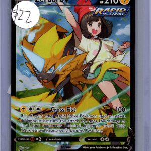 Zeraora V TG16/TG30, Silver Tempest Pokemon card