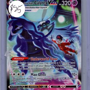 Shadowrider Calyrex Vmax TG18/TG30, Astral Radiance Pokemon card