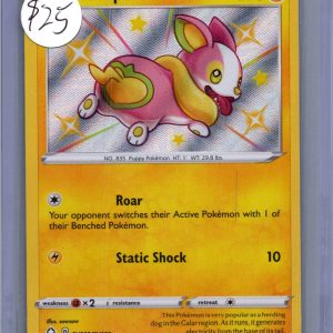 Yamper SV039/SV122, Hidden Fates Pokemon card