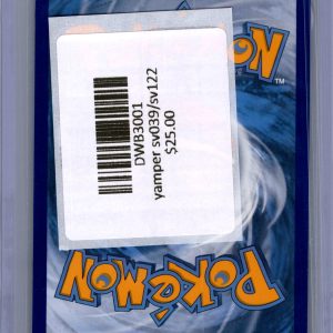 Yamper SV039/SV122, Hidden Fates Pokemon card - alternate view