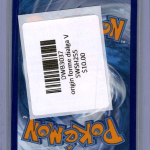 origin forme dialga V SWSH255 Pokemon card - alternate view
