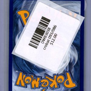 Crobat 093/086, Chaos Rising Pokemon card - alternate view
