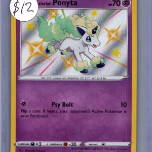 galarian ponyta sv047/SV122 Pokemon card