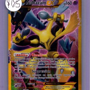 Alakazam EX 125/124, Fates Collide Pokemon card