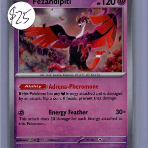 Fezandipiti 045/131 Masterball, Prismatic Evolutions Pokemon card