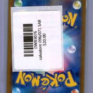 Salvatore 096/071 SAR, Japanese Singles Pokemon card - alternate view
