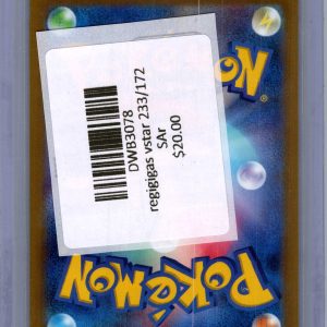 Regigigas Vstar 233/172 SAR, Japanese Singles Pokemon card - alternate view