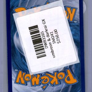 Umbreon and Darkrai GX SM241, Promo Pokemon card - alternate view