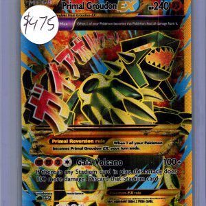 primal groudon ex 97/98 Pokemon card