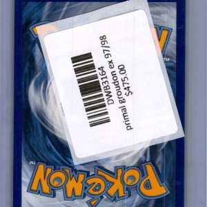 primal groudon ex 97/98 Pokemon card - alternate view