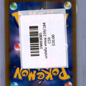 Urshifu Vmax 239/184 CSR, Japanese Singles Pokemon card - alternate view