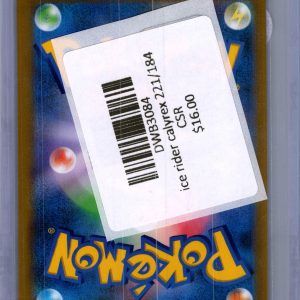 Ice Rider Calyrex 221/184 CSR, Japanese Singles Pokemon card - alternate view