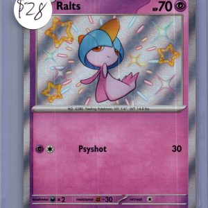 Ralts 153/091, Paldean Fates Pokemon card