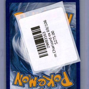 M Charizard EX 69/106, Flashfire Pokemon card - alternate view