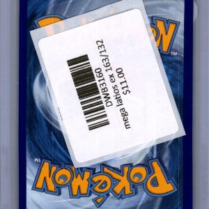 Mega Latios EX 163/132, Mega Evolutions Pokemon card - alternate view