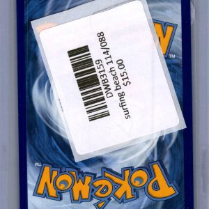 surfing beach 114/088 Pokemon card - alternate view