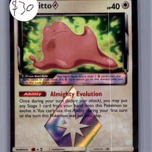 Ditto 154/214, Lost Thunder Pokemon card