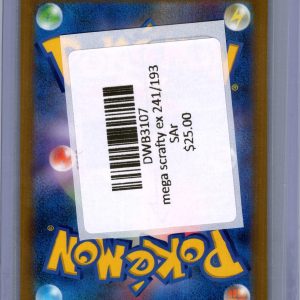 Mega Scrafty ex 241/193 SAR, Japanese Singles Pokemon card - alternate view