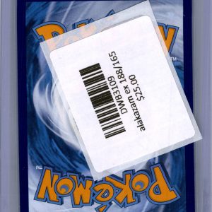 Alakazam ex 188/165, 151 Pokemon card - alternate view