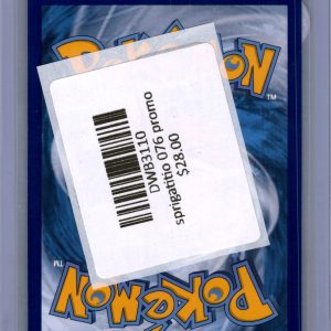 Sprigatitio 076, Promo Pokemon card - alternate view