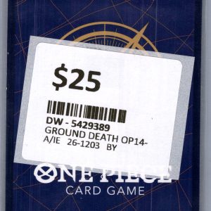 Ground Death OP14-096, One Piece Singles One Piece trading card - alternate view