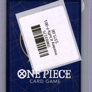 Monkey D Luffy P-001, One Piece Singles One Piece trading card - alternate view
