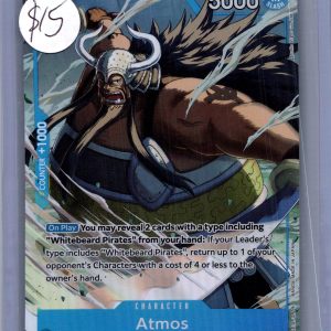 Atmos OP08-040 UC release event, One Piece Singles One Piece trading card