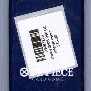 Atmos OP08-040 UC release event, One Piece Singles One Piece trading card - alternate view